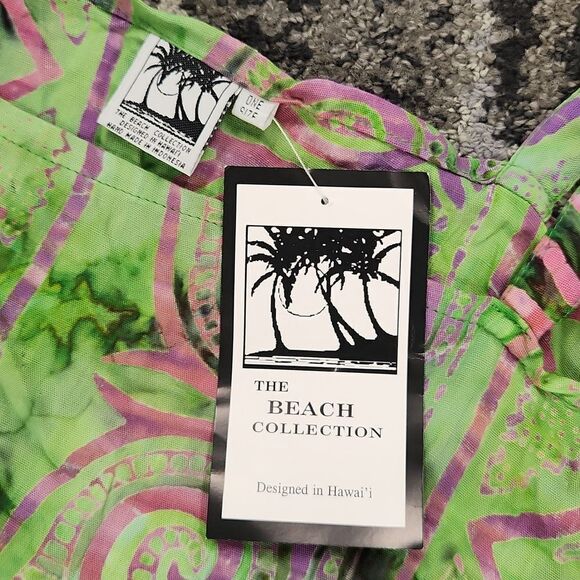 The Beach Collection Vintage Beach Dress OS NWT - Picture 4 of 5